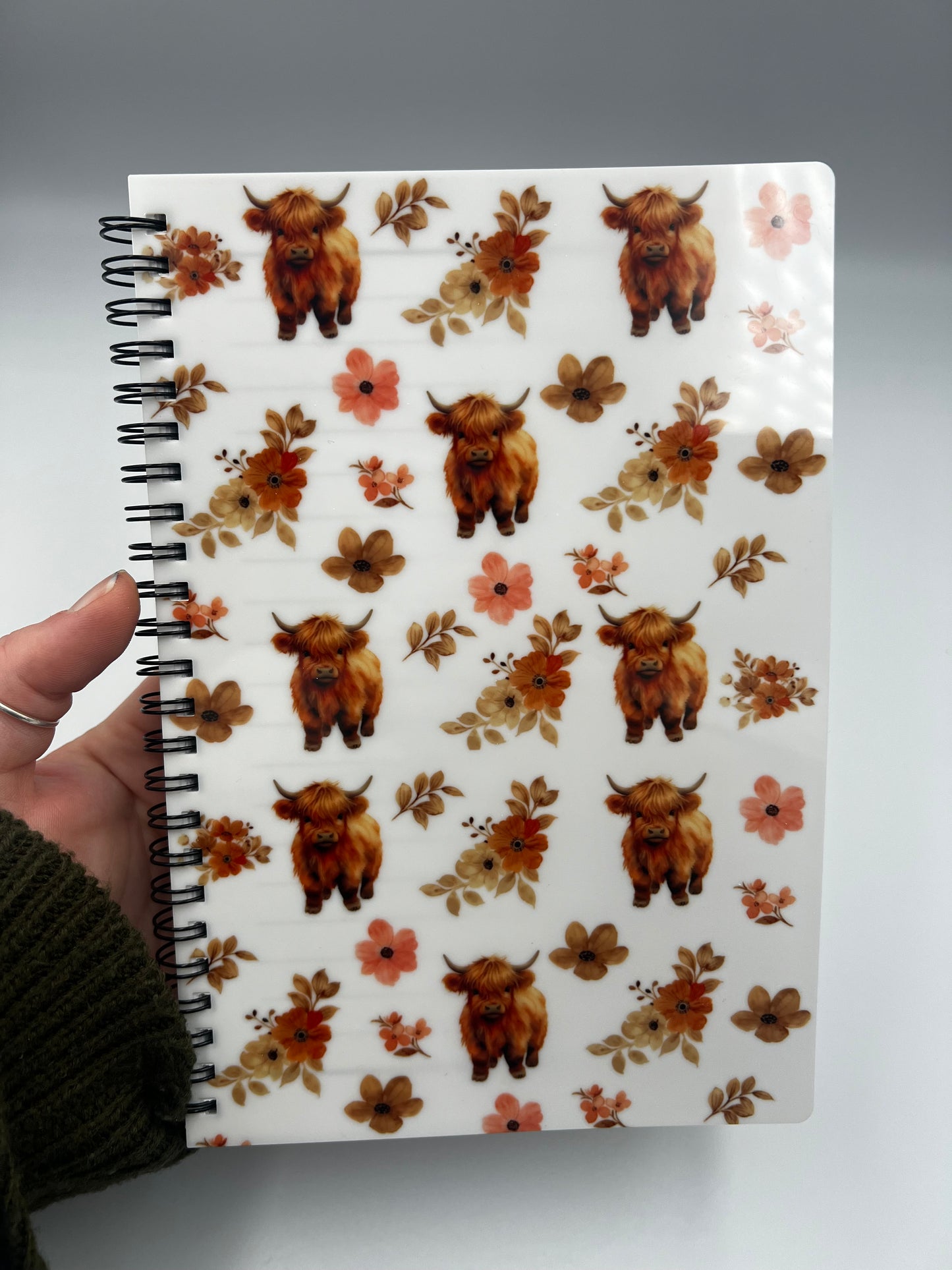 Highland Cow Notebook