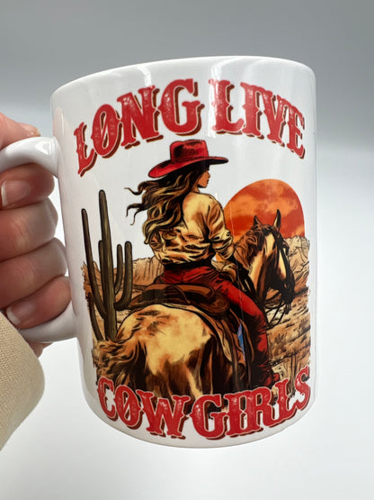 Long live cowgirls mug