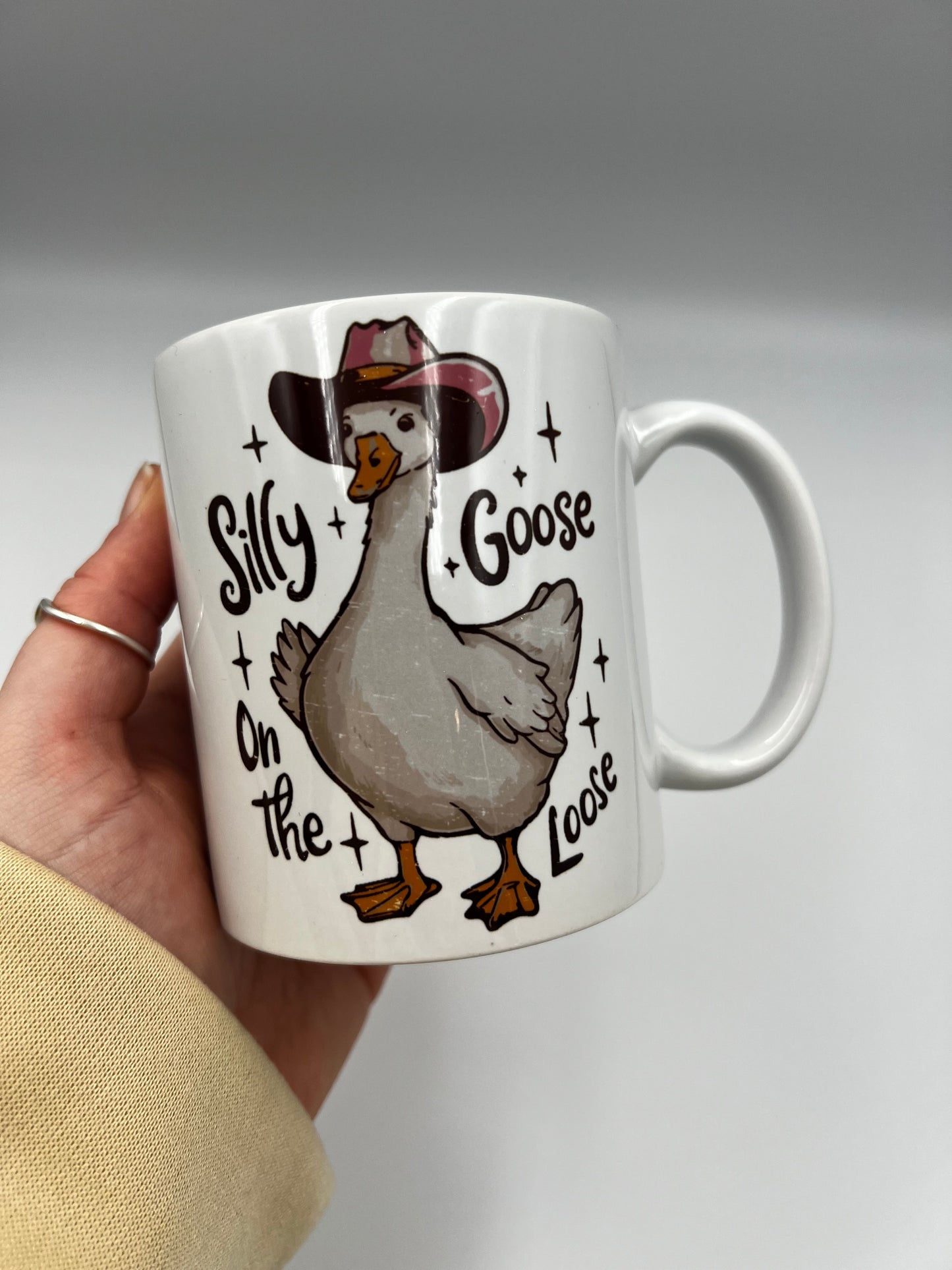 Silly Goose on the Loose mug