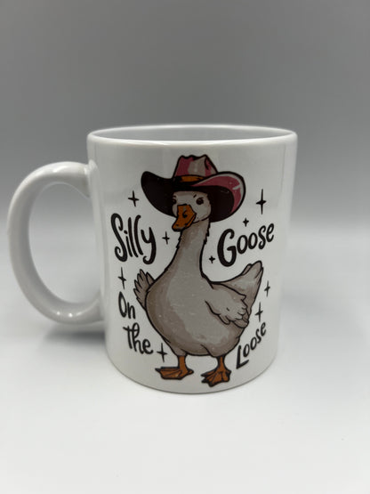 Silly Goose on the Loose mug