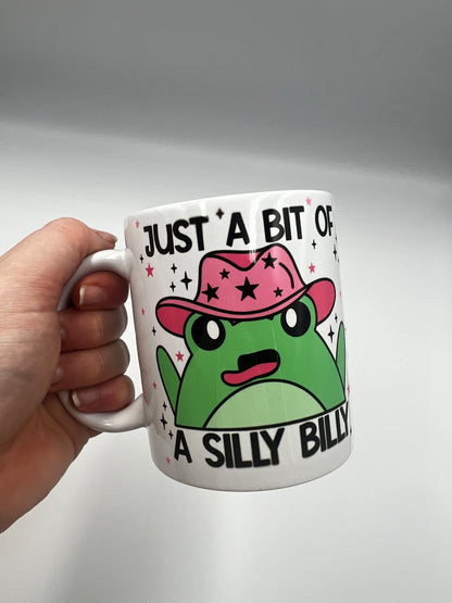 Just a bit of a silly billy, frog mug