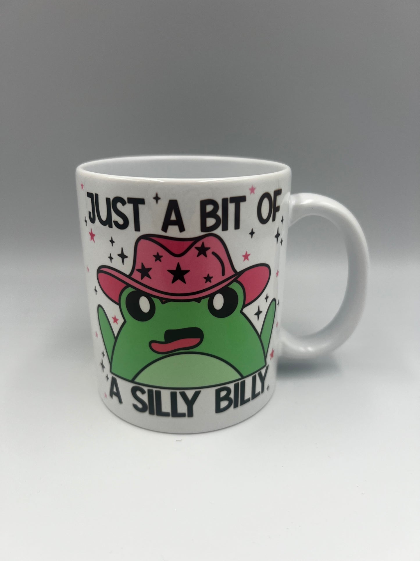 Just a bit of a silly billy, frog mug