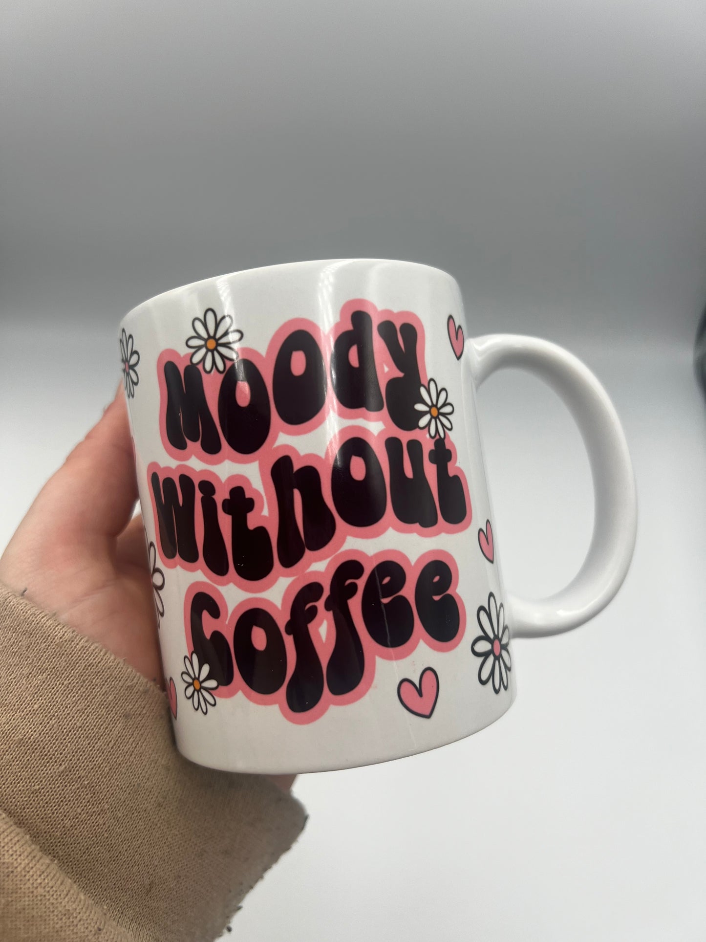 Moody without Coffee mug