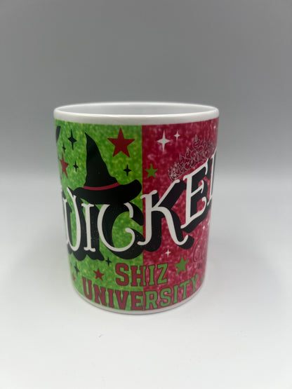 Wicked inspired, Glitter effect Shiz University Mug