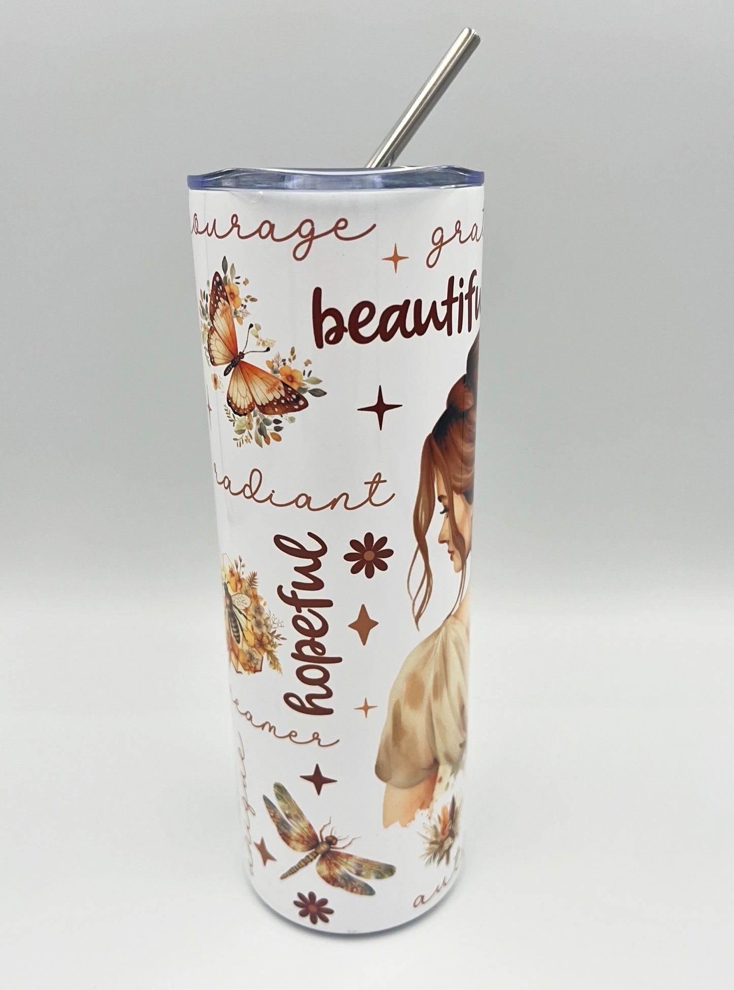 Beautiful Kind Strong Tumbler