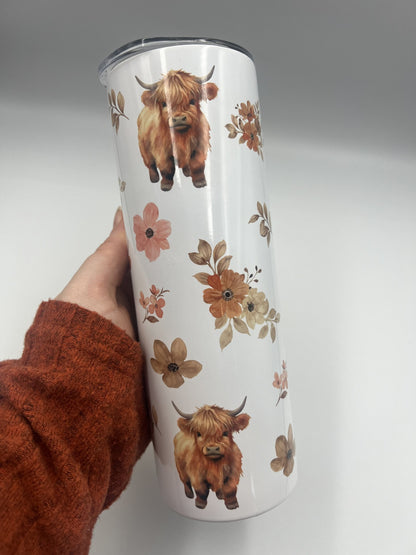 Highland Cow Tumbler