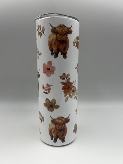 Highland Cow Tumbler