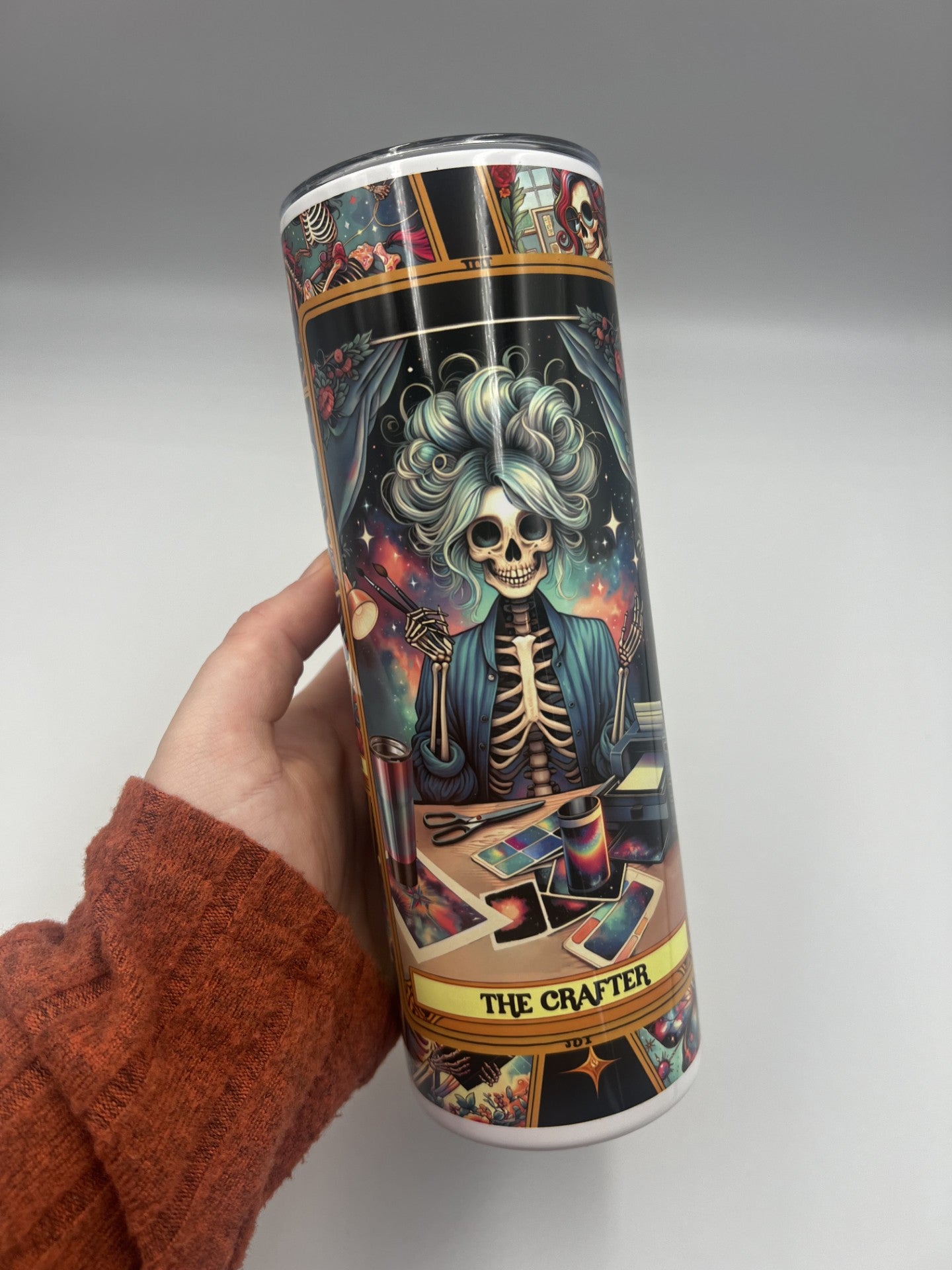 'The Crafter' Tarot Card Tumbler