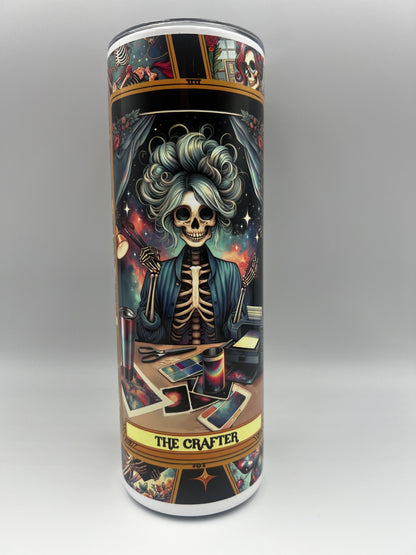 'The Crafter' Tarot Card Tumbler